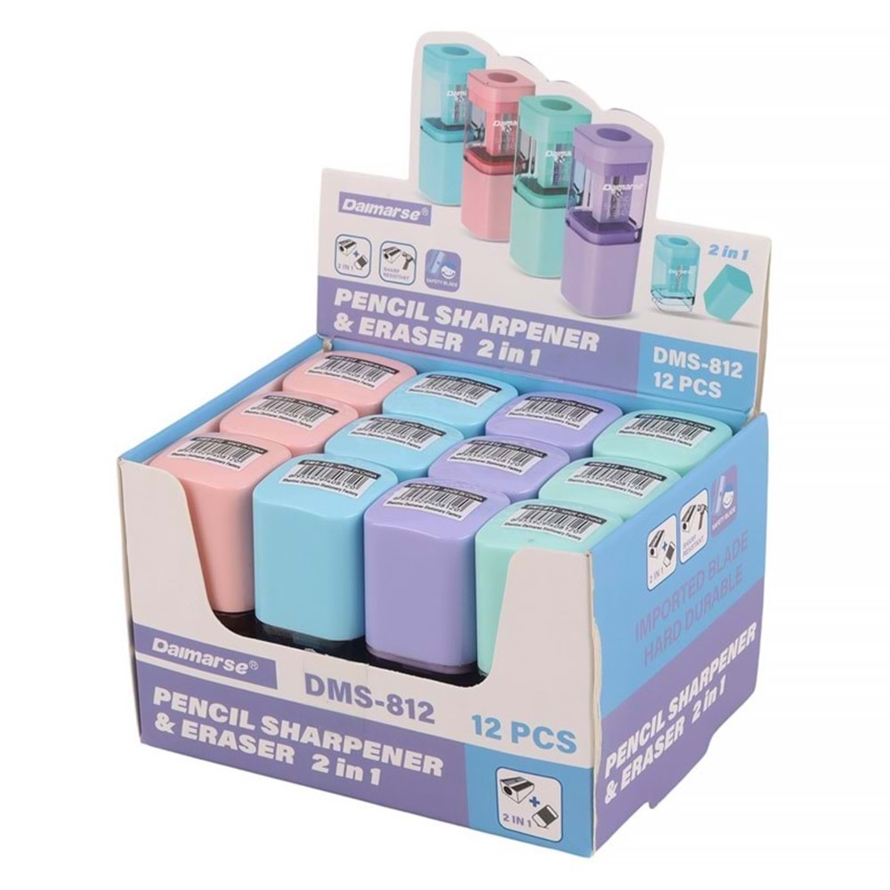 Bafix Kalemtraş Silgili Daimarse Dms-812 (1 Adet)