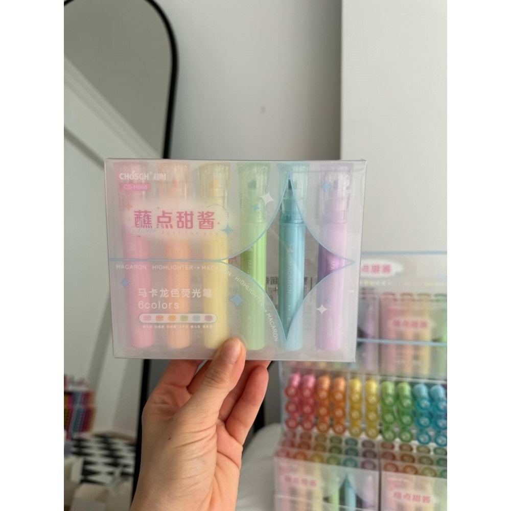 Bafix Fosforlu Kalem Chosch 144 Lü Stand CS-ZH22-144 (1 Adet)