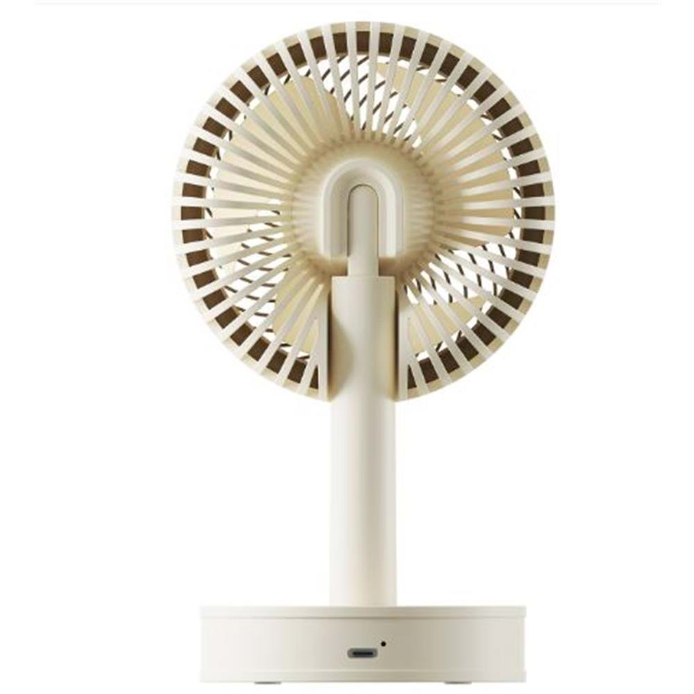 Everest EFN14 Krem 1200mAh 3 Hız Kademeli Masaüstü USB Fan