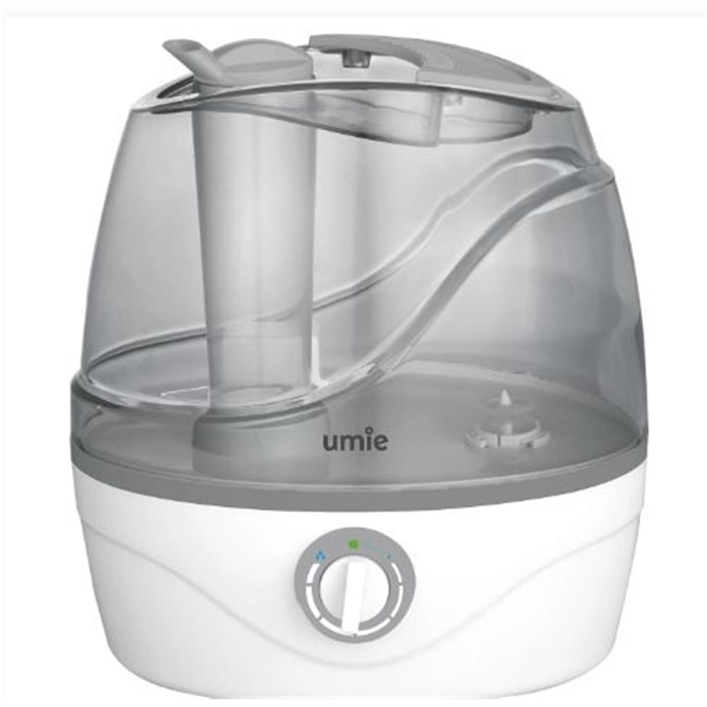 Umie HN809 Gri Ultrasonik 25W 2.2 Litre Su Kapasitesi 10 Saat Çalışma Hava Nemlendirici