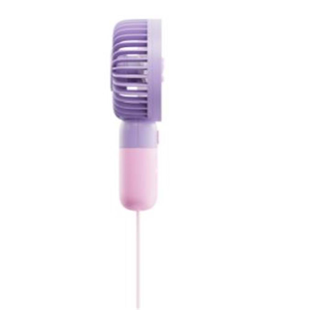 Asonic AFN24 Mor 500mAh 3 Hız Kademeli Masaüstü Usb Fan