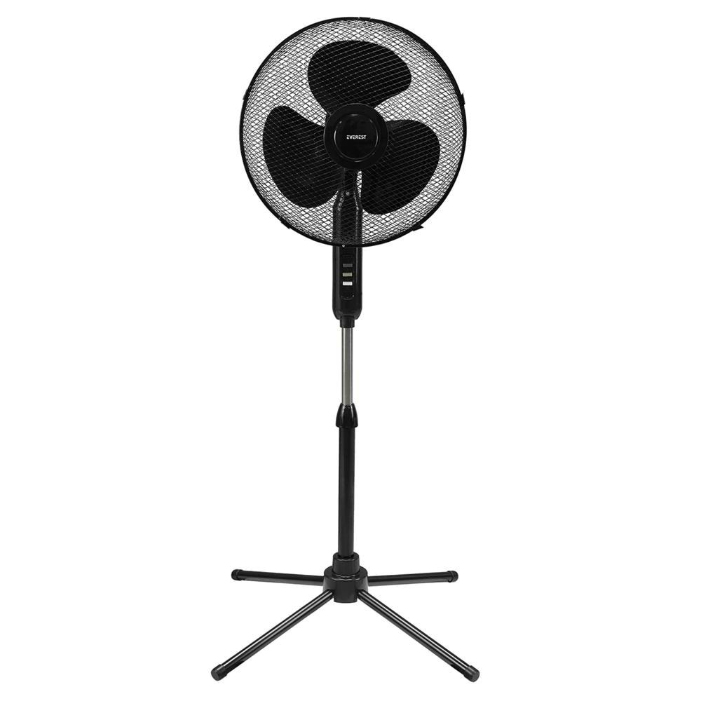 Everest FAN10 EcoWind Siyah Metal 3 Bıçaklı Vantilatör- Pervanesi 16 Maks 45W 3 Kademe 1100RPM
