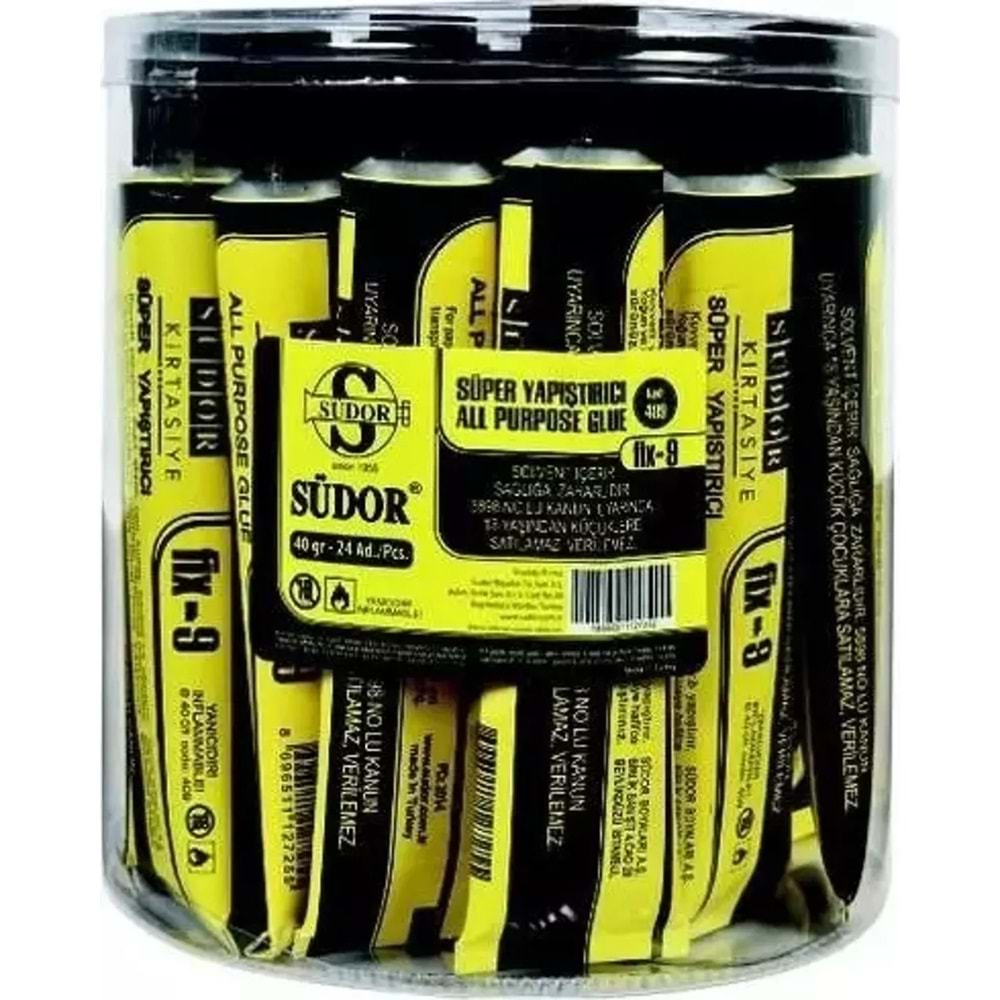 Südor Yapıştırıcı Fix No:9 40 gr Sd419 (1 Adet)