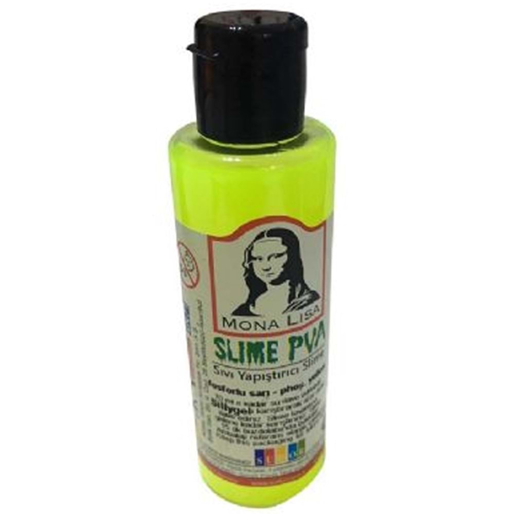 Mona Lisa Sıvı Yapıştırıcı Slime 70 ML Fosforlu Yeşil SL01-14 (1 Adet)