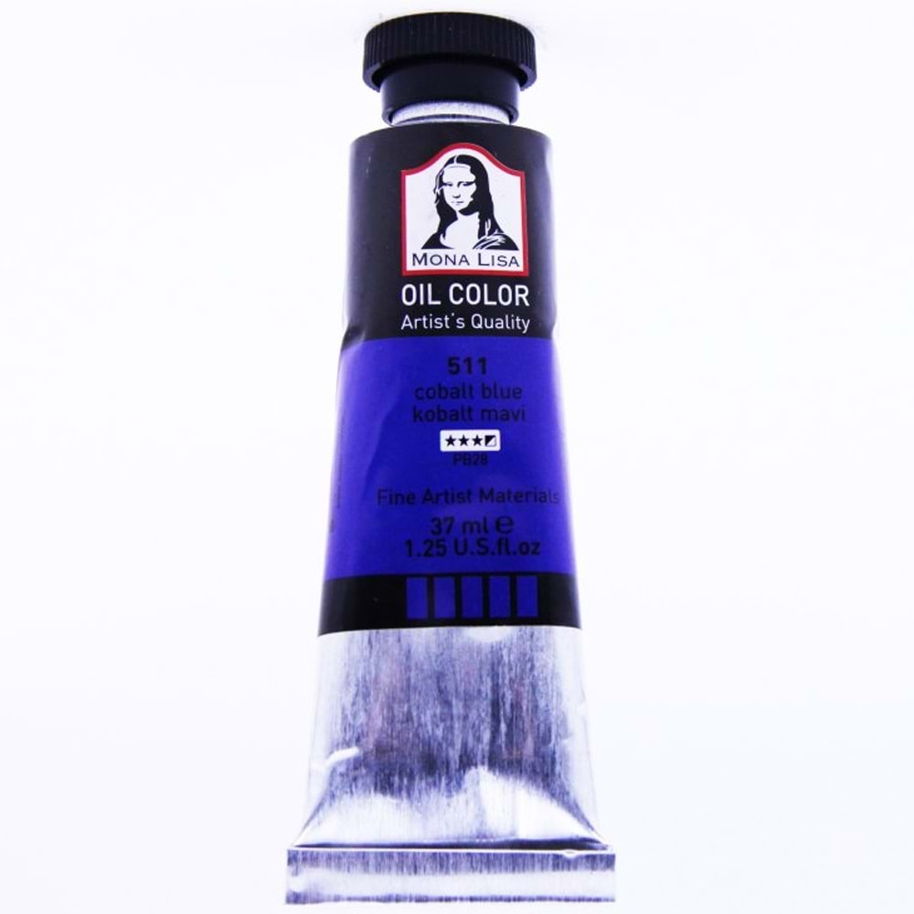 Mona Lisa Yağlı Boya 37 ML Kobalt Mavi 511