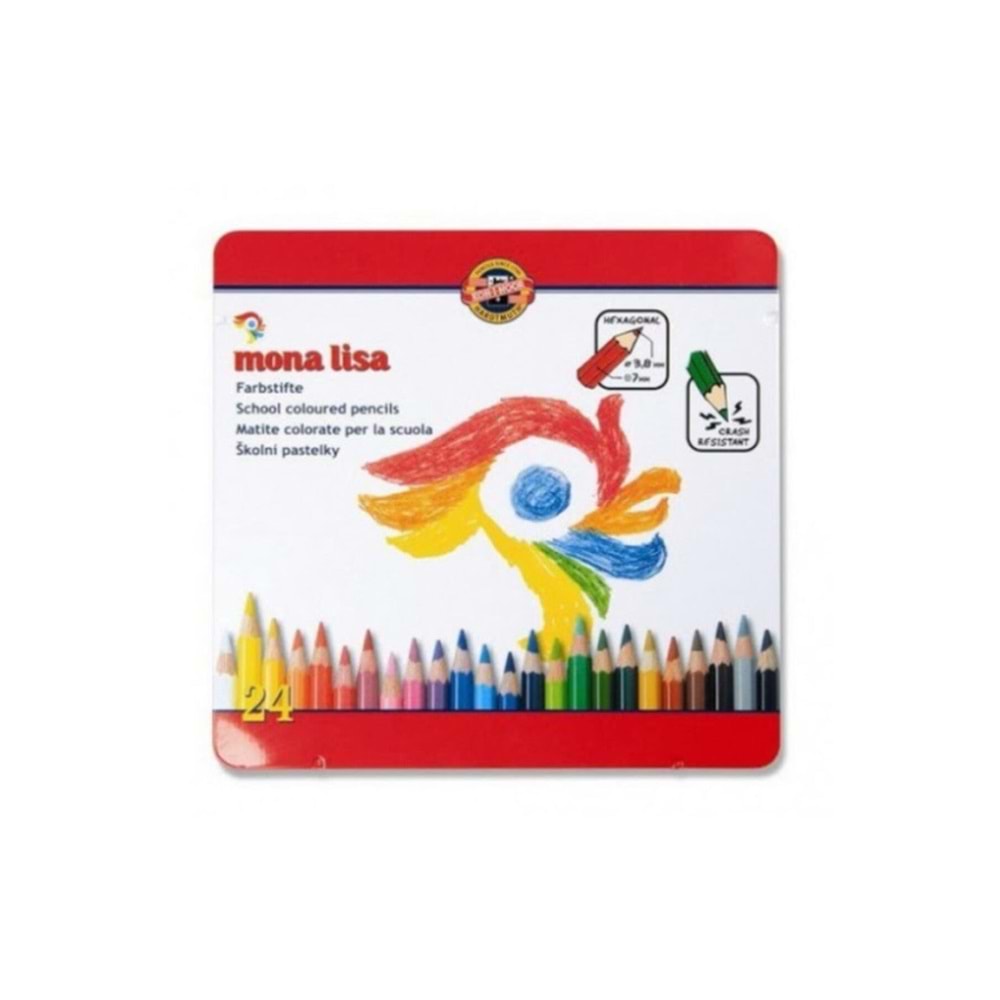 Koh-I Noor Set Of Artist´s ColouRed Pencils 3814 24