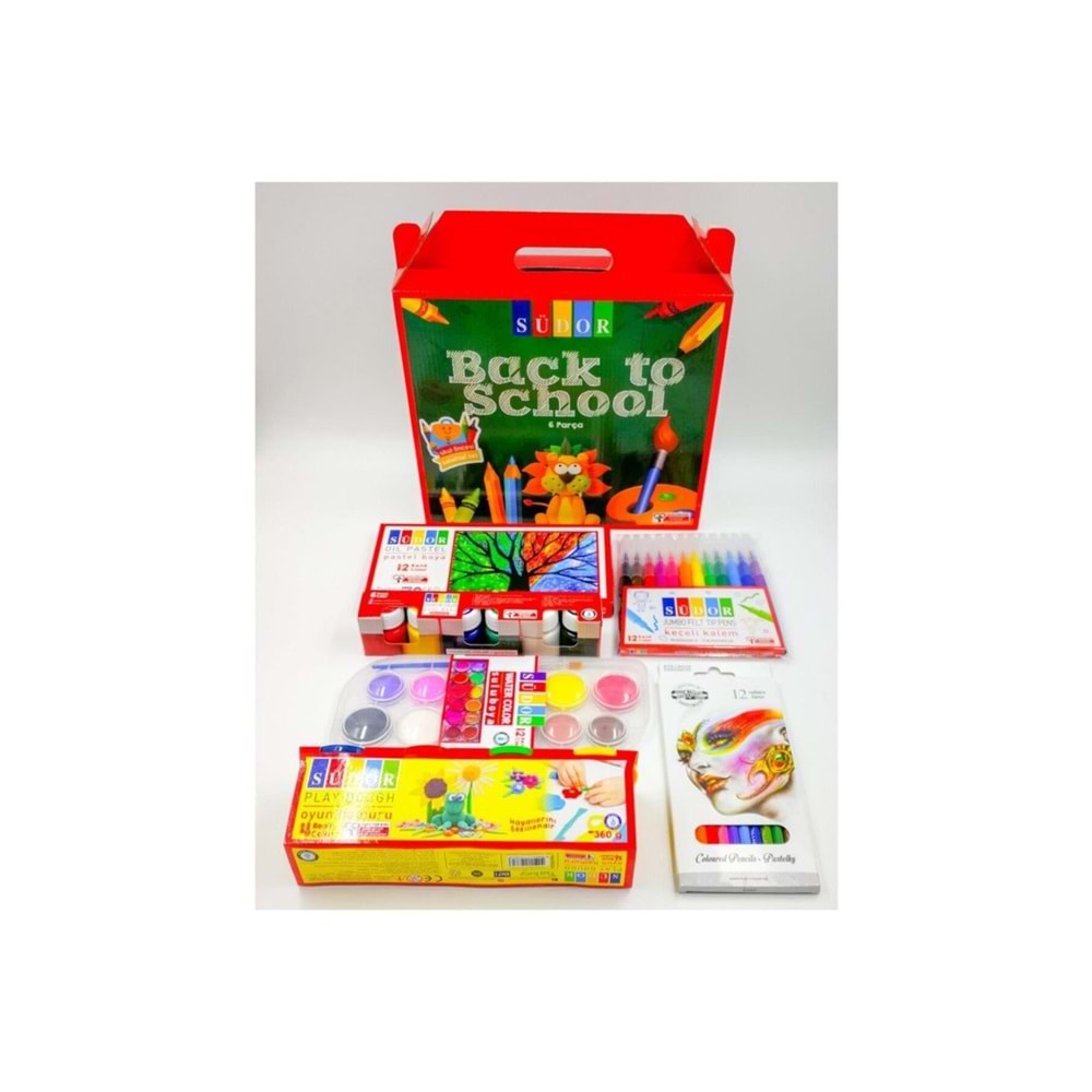 Südor Okul Seti Back 2 School Seti 10 Parça B2S04