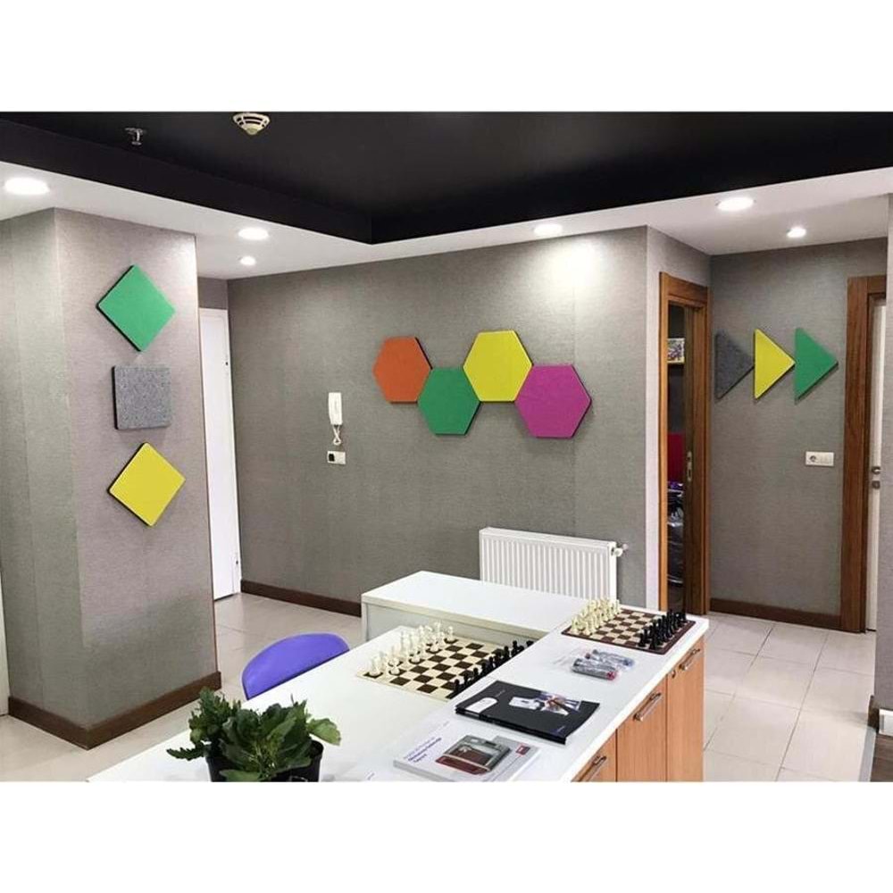 Panda Eva Pano Altıgen 46x40 Yeşil