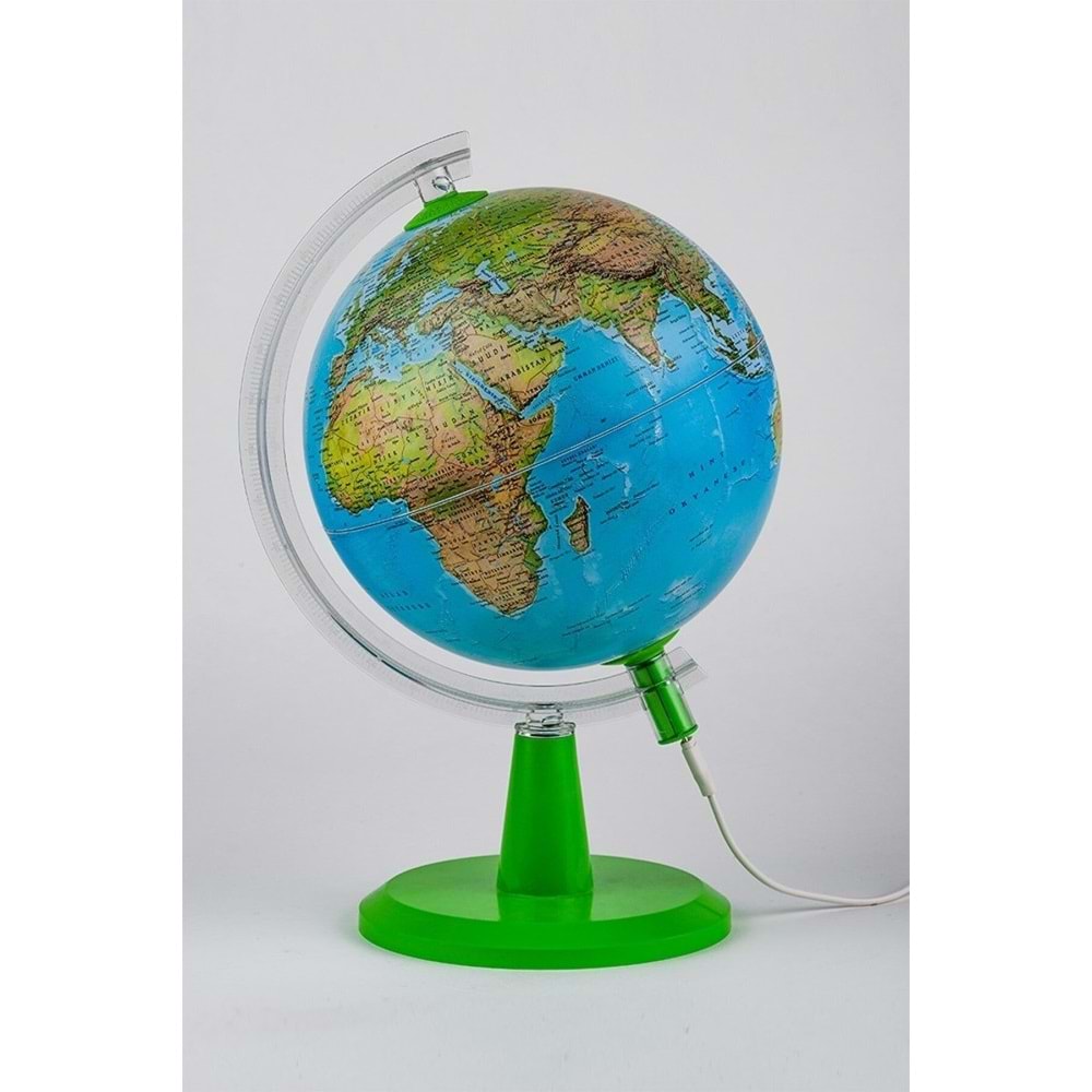 Gürbüz Küre Modern Fiziki Işıklı 26 CM