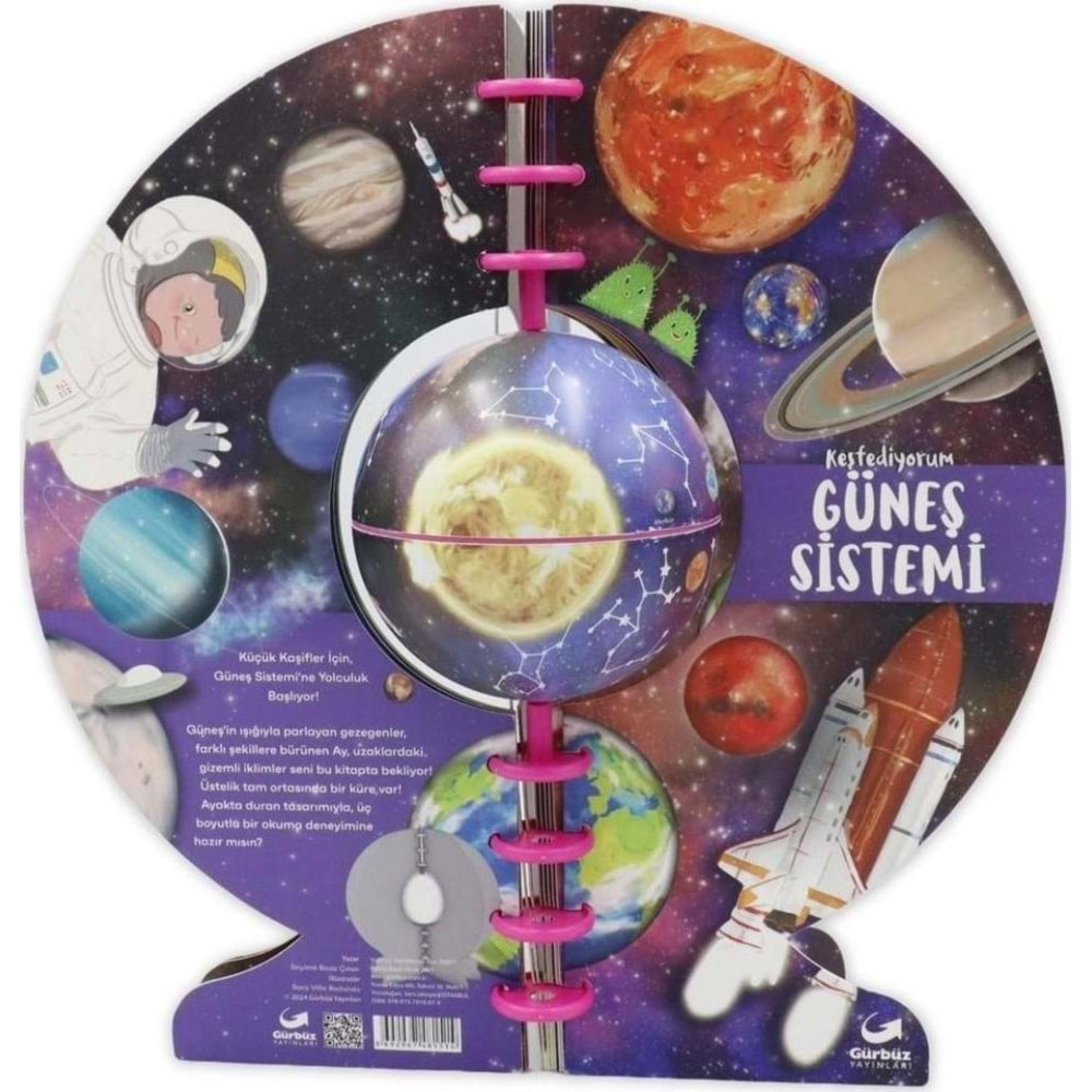 Gürbüz Küre Kitap Güneş Sistemi 11 Cm 12011