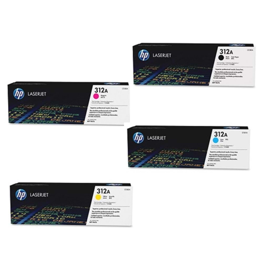 HP 312A Yellow Sarı 2.700 Sayfa Toner CF382A