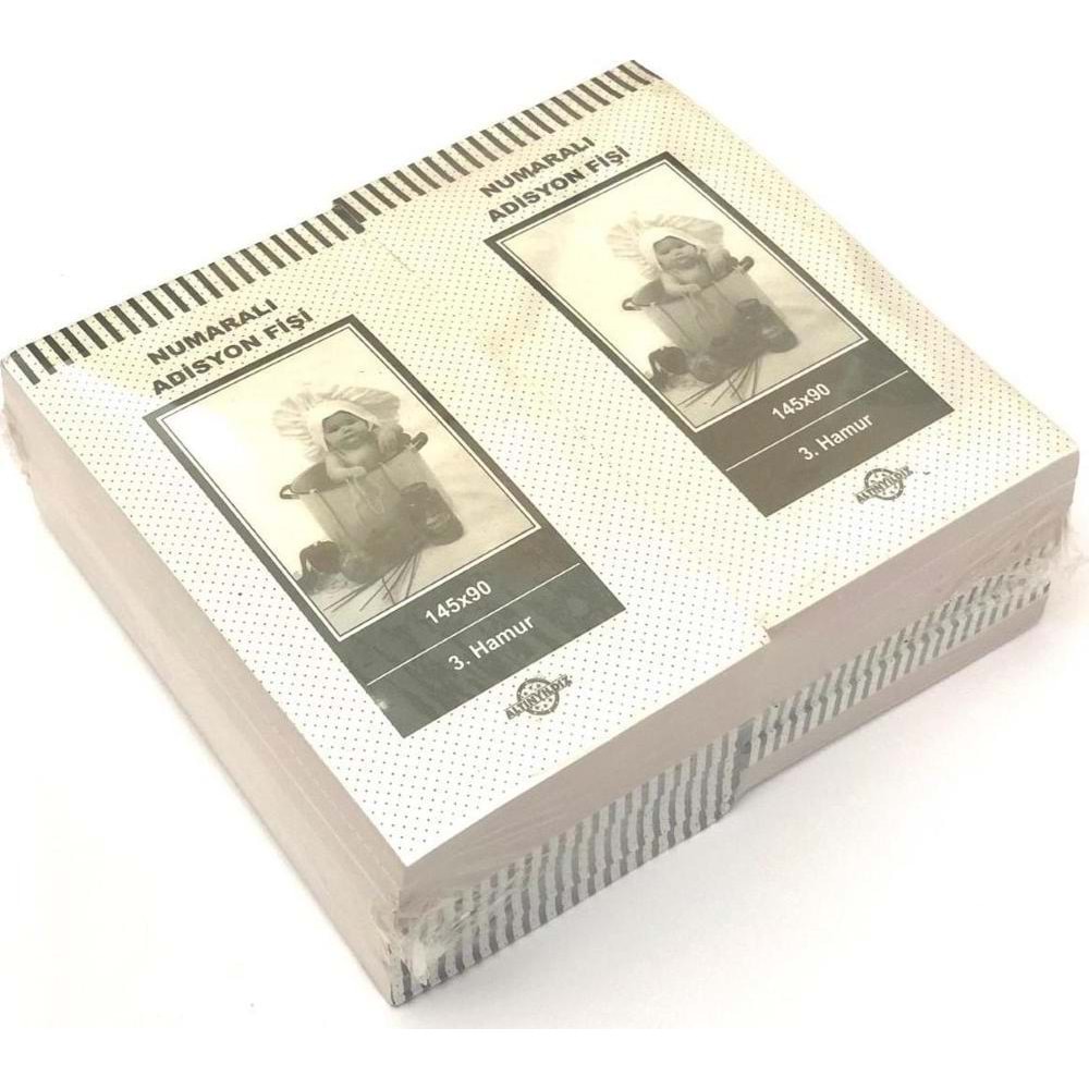 Altınyıldız Adisyon Fişi 3.Hamur (1 Adet)