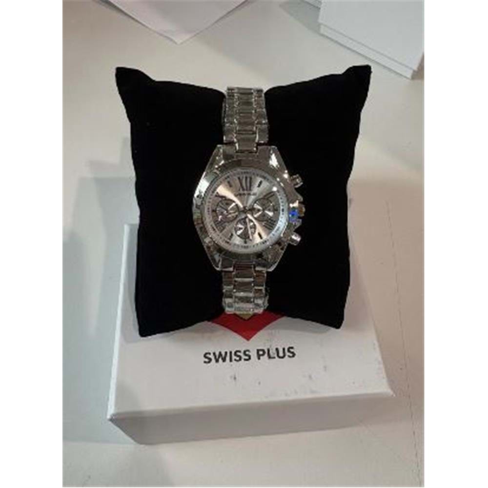 Swiss Plus Woman Watch Model-3 ST0730ABL Silver-Silver(Kol Saati)