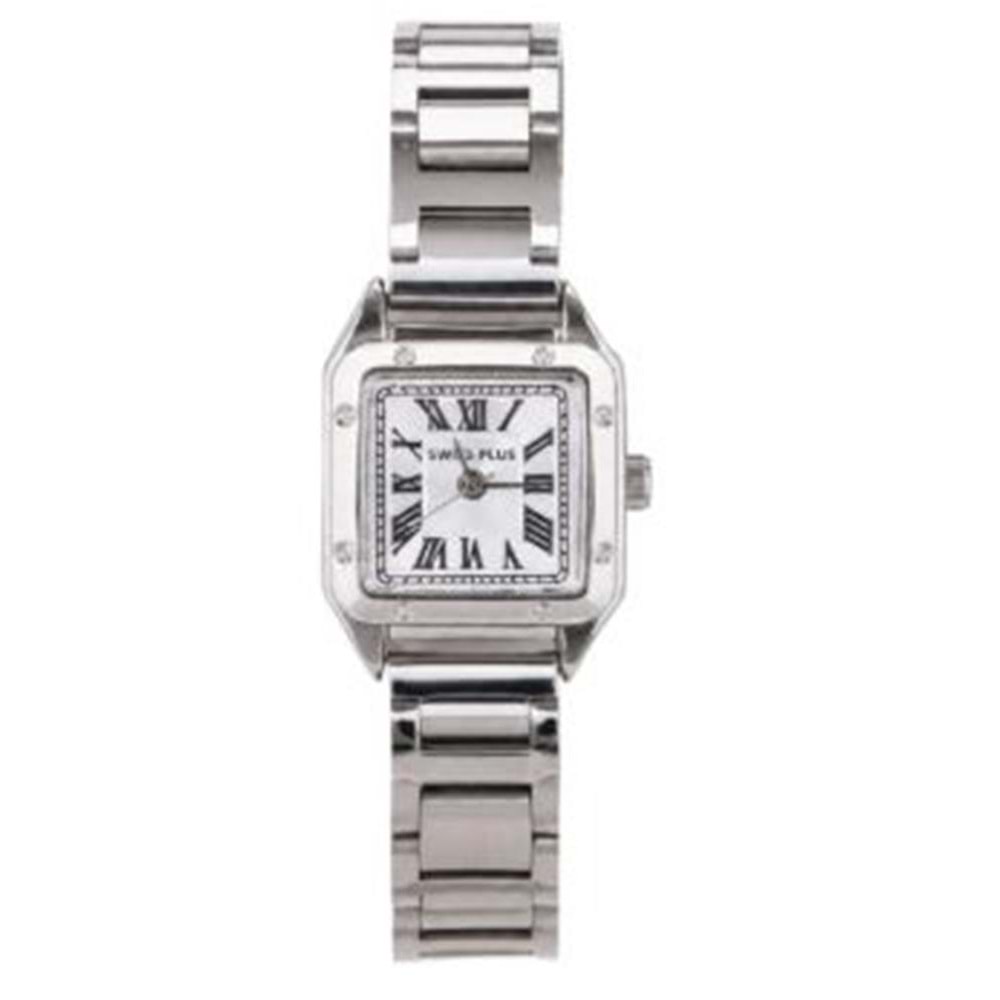 Swiss Plus Woman Watch Model-4 ST6162AF Silver(Kol Saati)