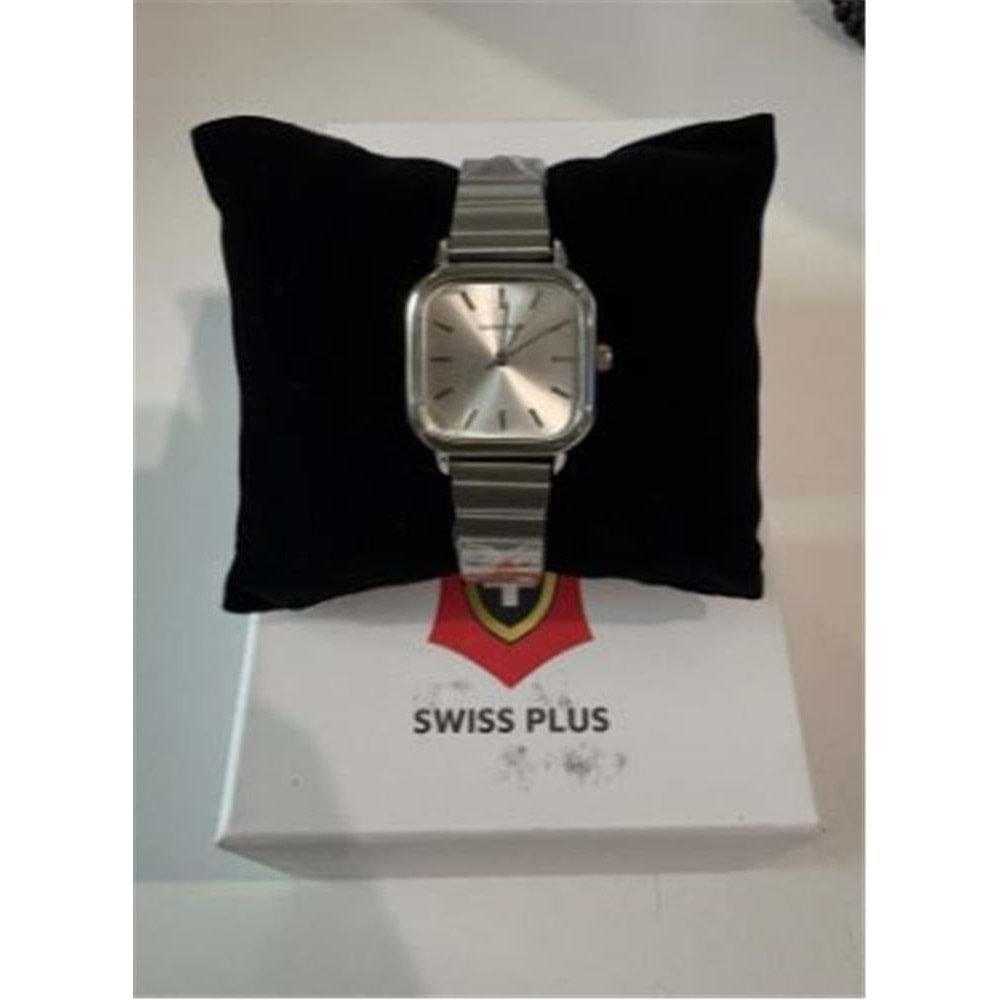 Swiss Plus Woman Watch Model-5 ST6233AF Silver(Kol Saati)