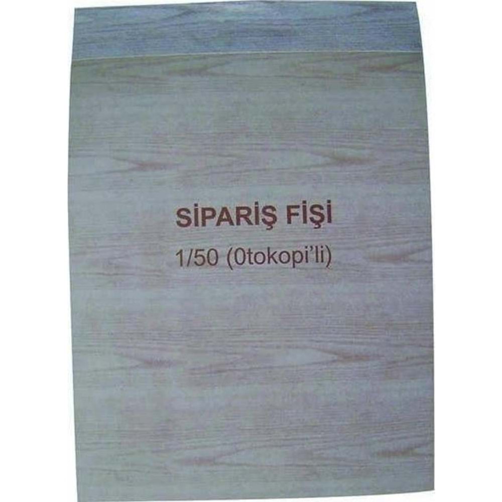 Dilman Sipariş Fişi Otokopili 1/50 4213 (1 Adet)