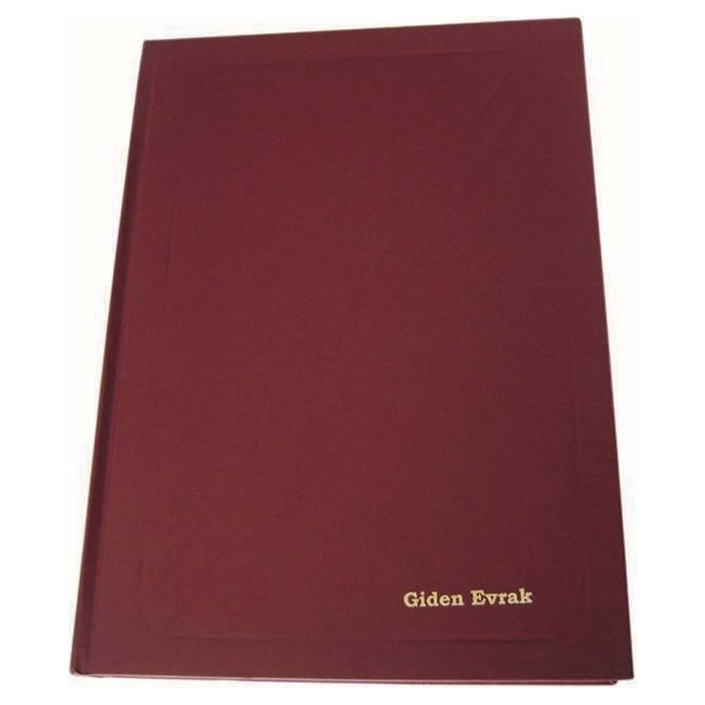 Dilman Giden Evrak Defteri Ciltli 96 YP 5022