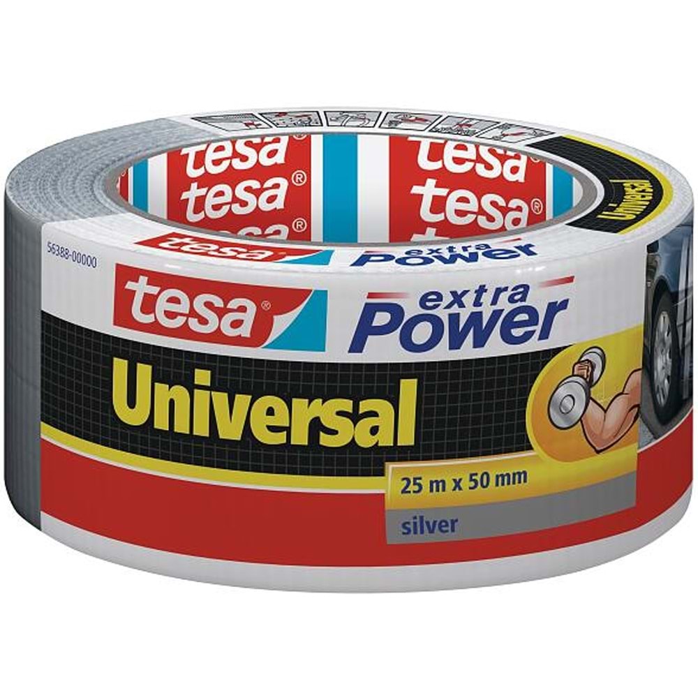 Tesa Bant Extra Power Duct Çok Amaçlı Bant Gri 25m x 50mm 50388