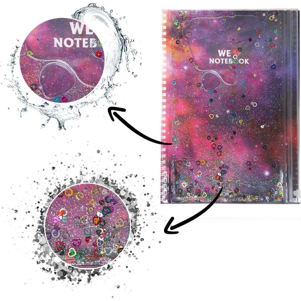 Vuki Sulu Çantalı Defter Orta Boy Galaxy 1/S VK-0086H