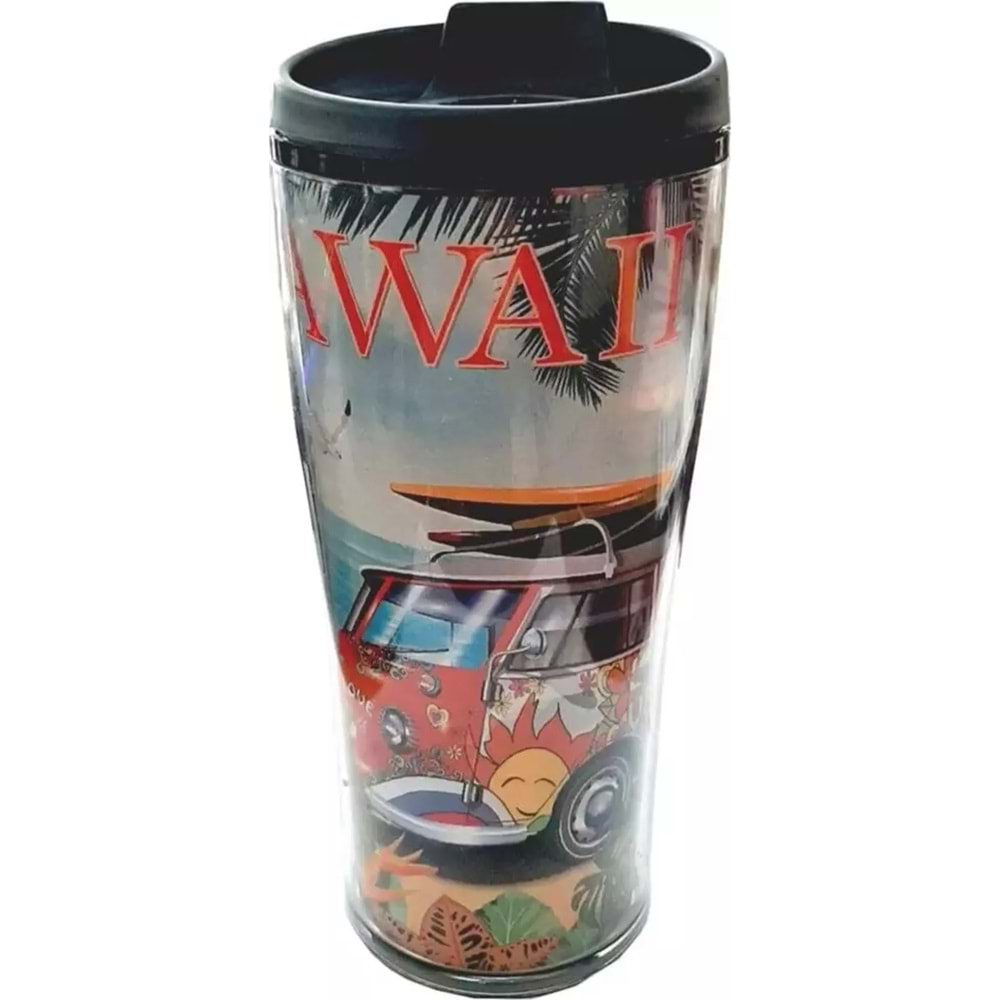 Herevin Desenli Konik Kahve Bardağı-Hawaii 440 Cc 161483-018