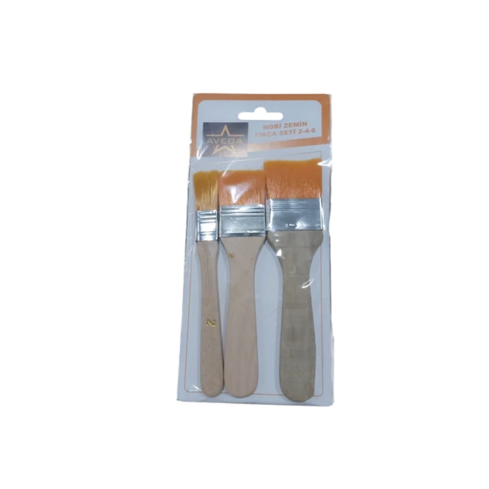 Vega Neon Fırça Seti 3 Lü Hkd-82 2-4-6