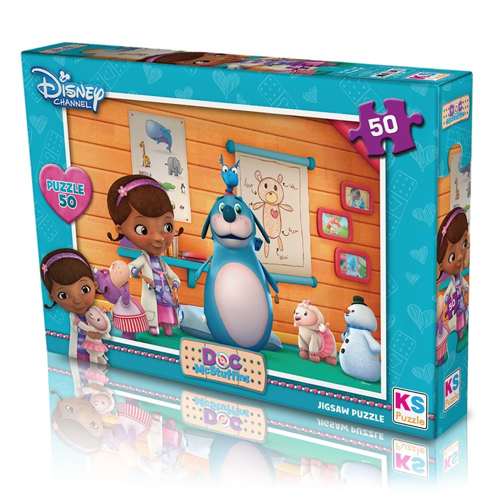 Ks Games Puzzle 50 Parça Doc Mcstuffins DOC 709