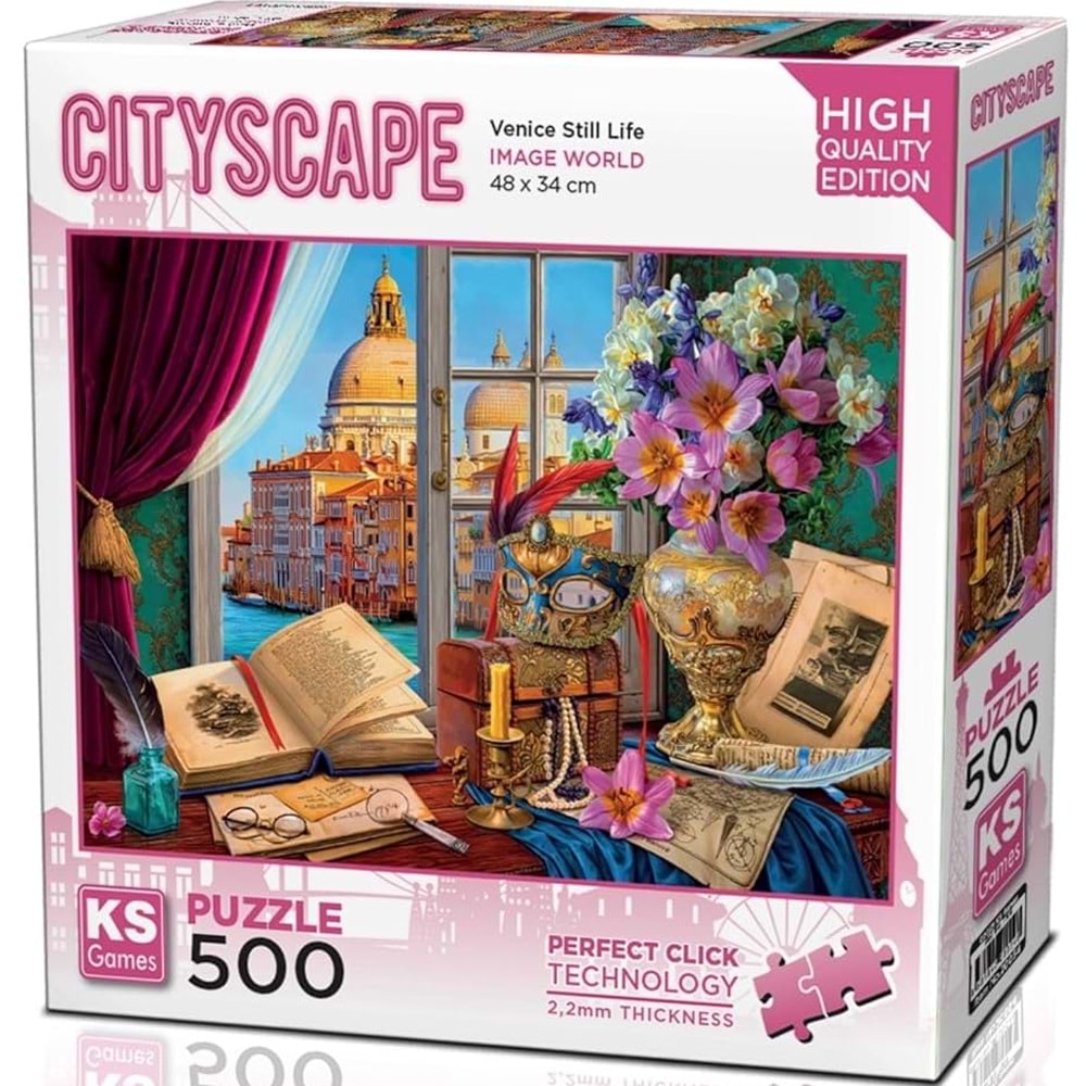 Ks Games Puzzle 500 Venice Still Life