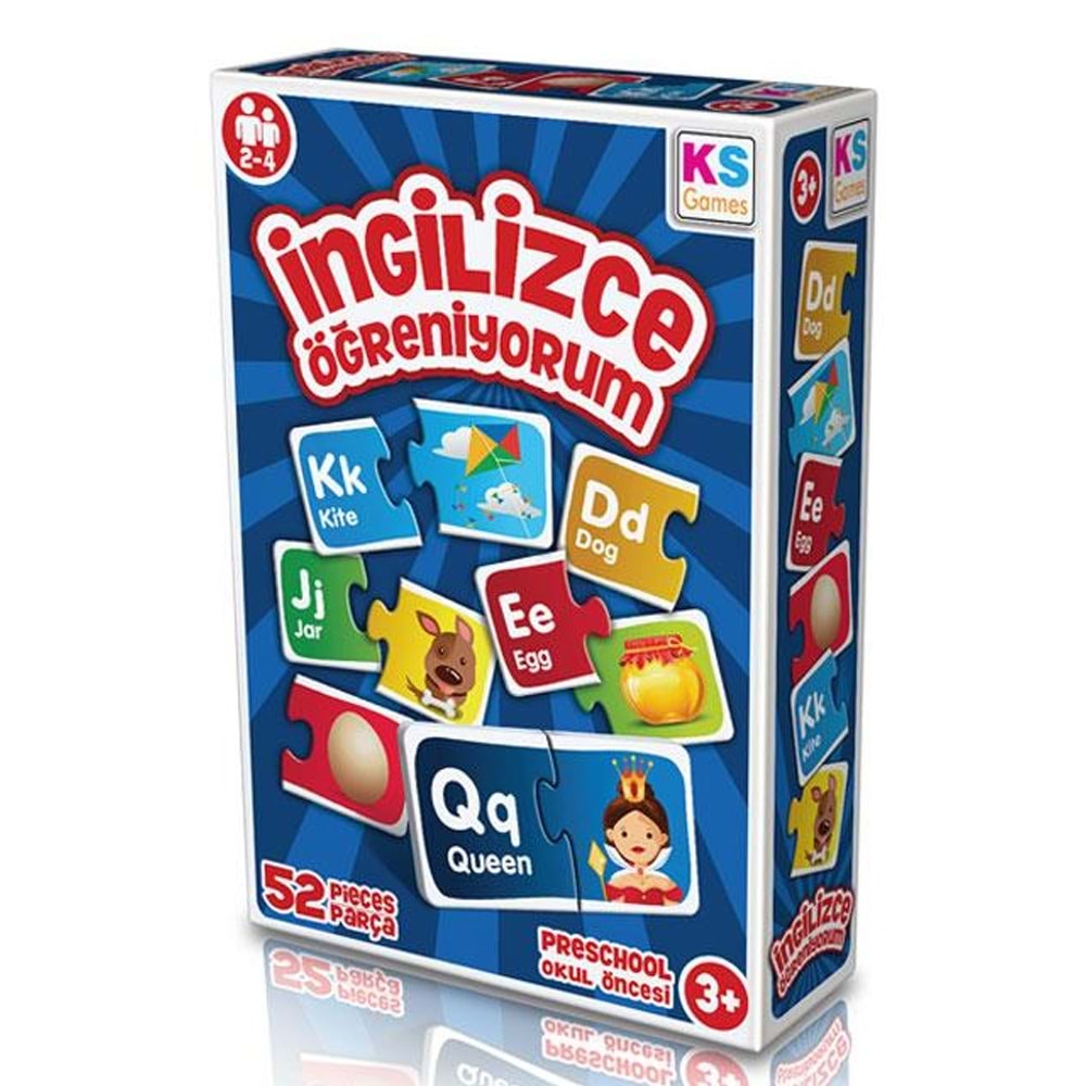 Ks Games İngilizce Öğreniyorum Eğitici Oyunlar Okul Öncesi