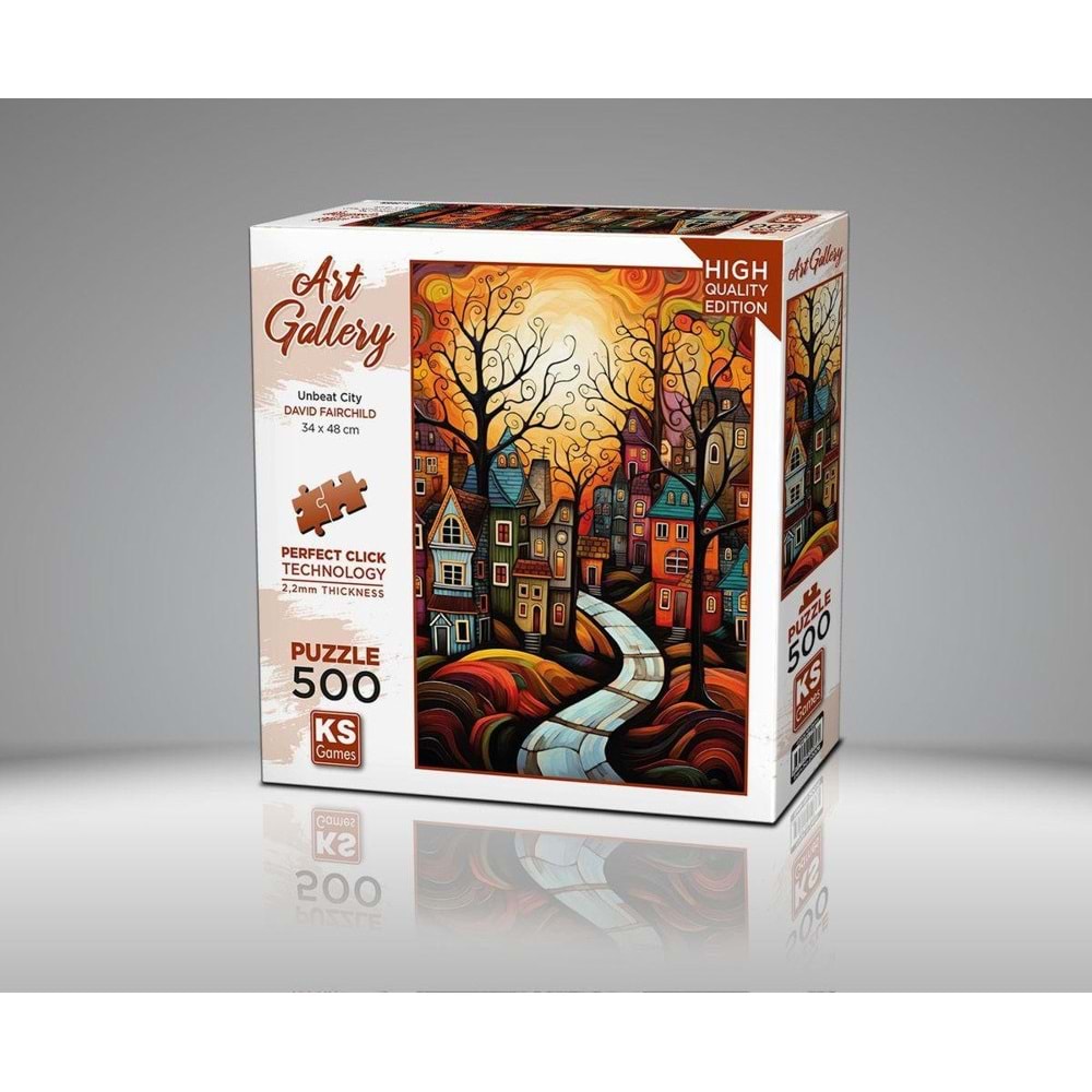 Ks Games Puzzle 500 Parça Houses 20076