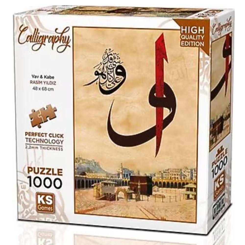 Ks Games Puzzle 1000 Parça Vav & Kabe 20735