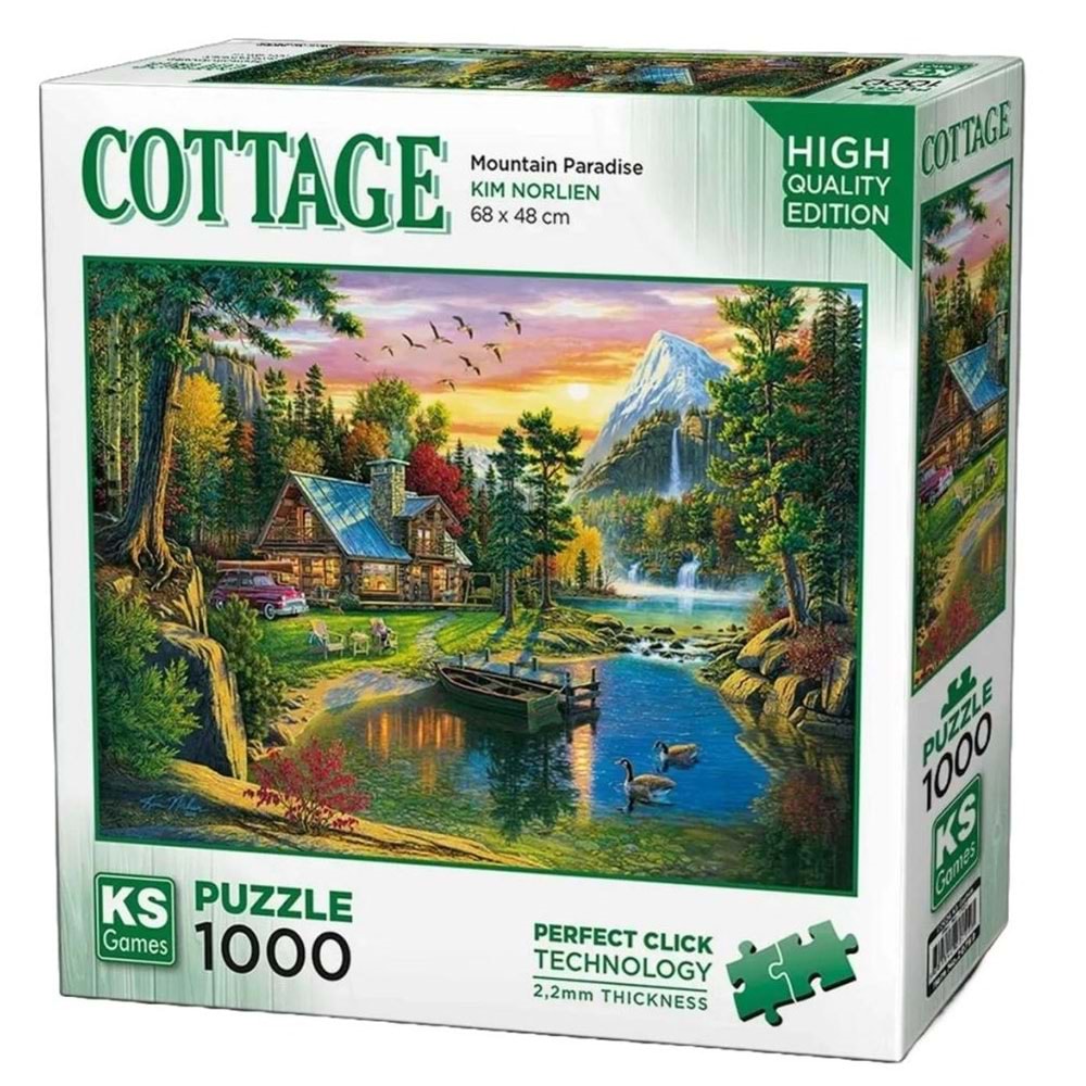 Ks Games Puzzle 1000 Mountain Paradise 20799