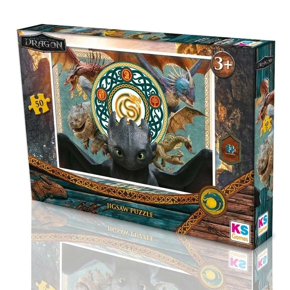 Ks Games How To Traın Your Dragon Puzzle 50 Prç.