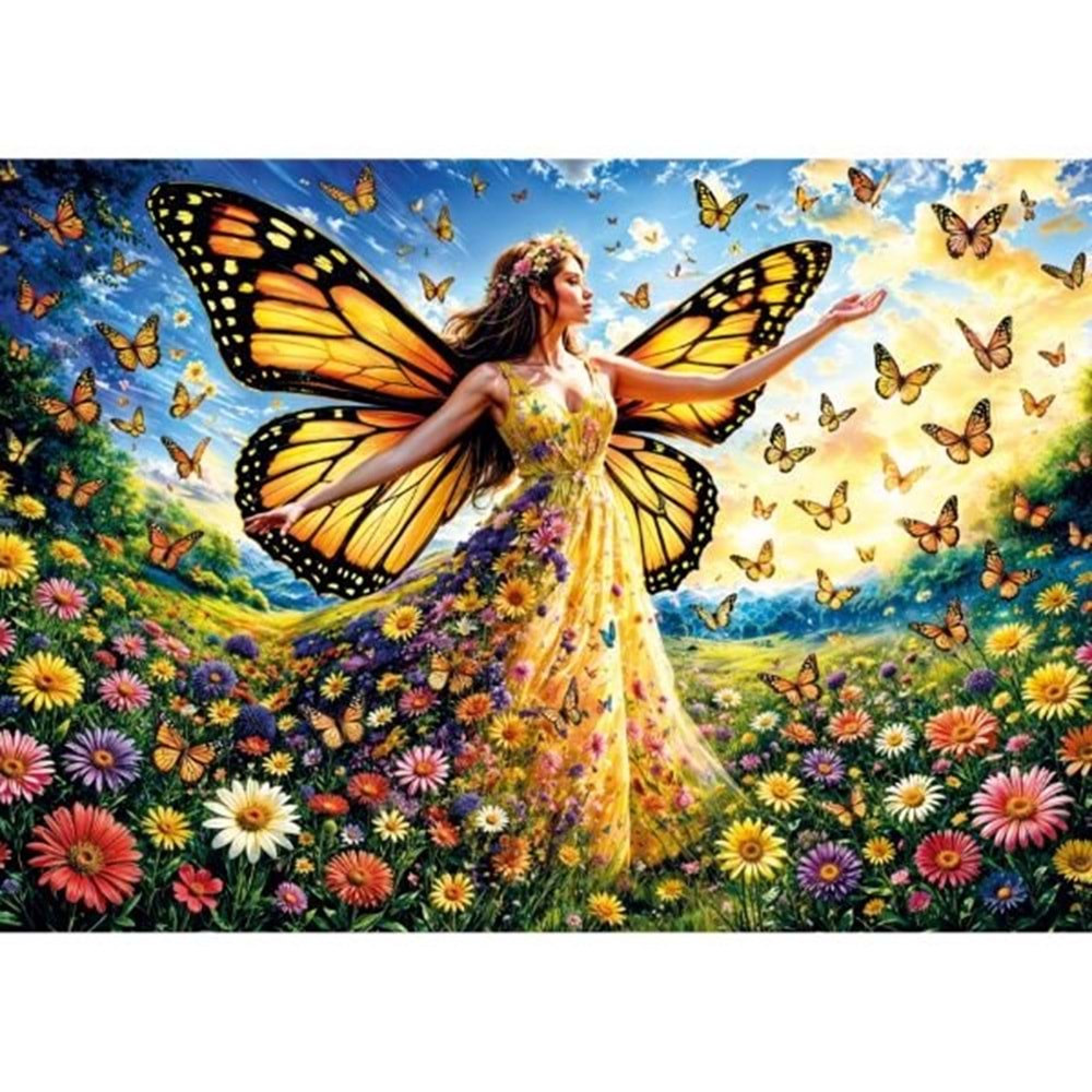 Ks Games Puzzle 500 Lady Butterfly 20093