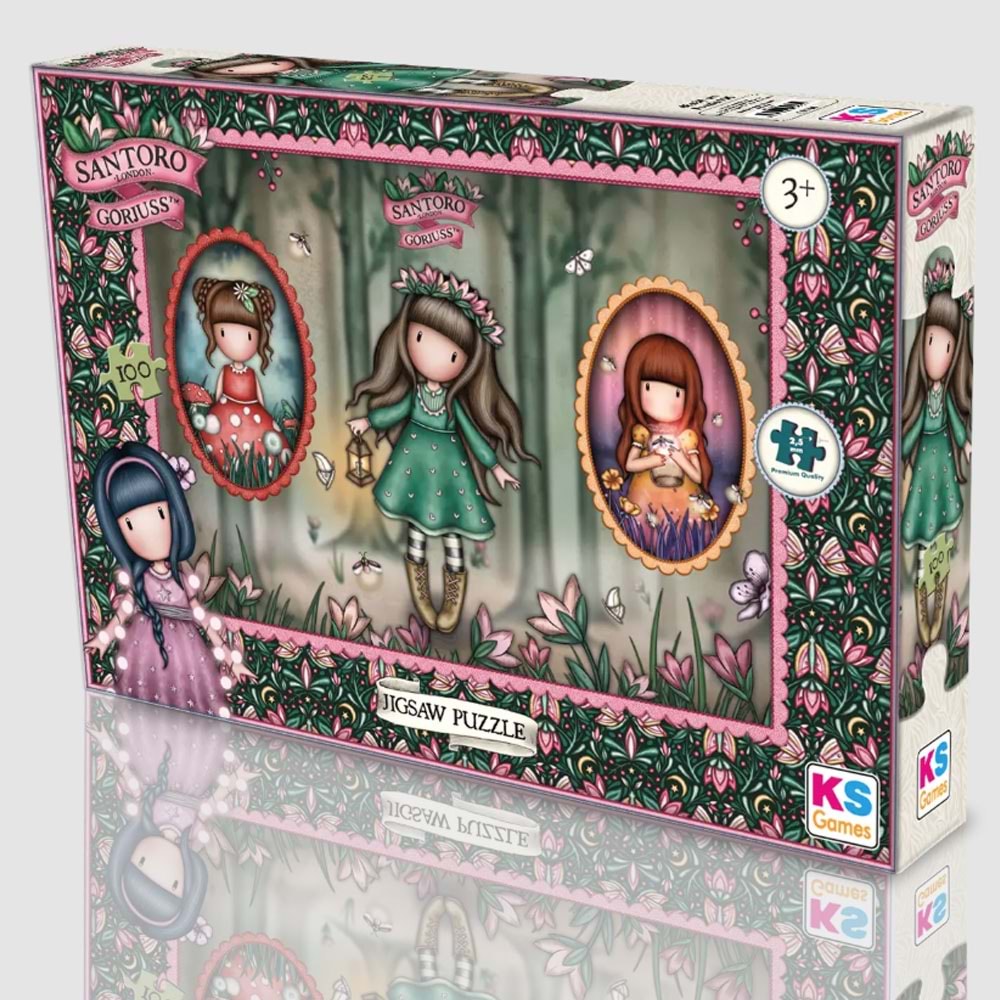 Ks Games Puzzle 100 Gorjuss Lisanslı Gj714
