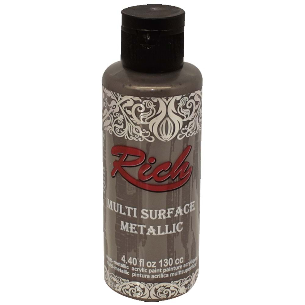 Rich Multi Sufrace Metalik Boya 120 CC Taş Gri 6528