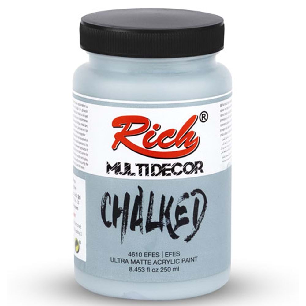 Rich Akrilik Boya Multi Decor Chalked 250 CC Efes 4610