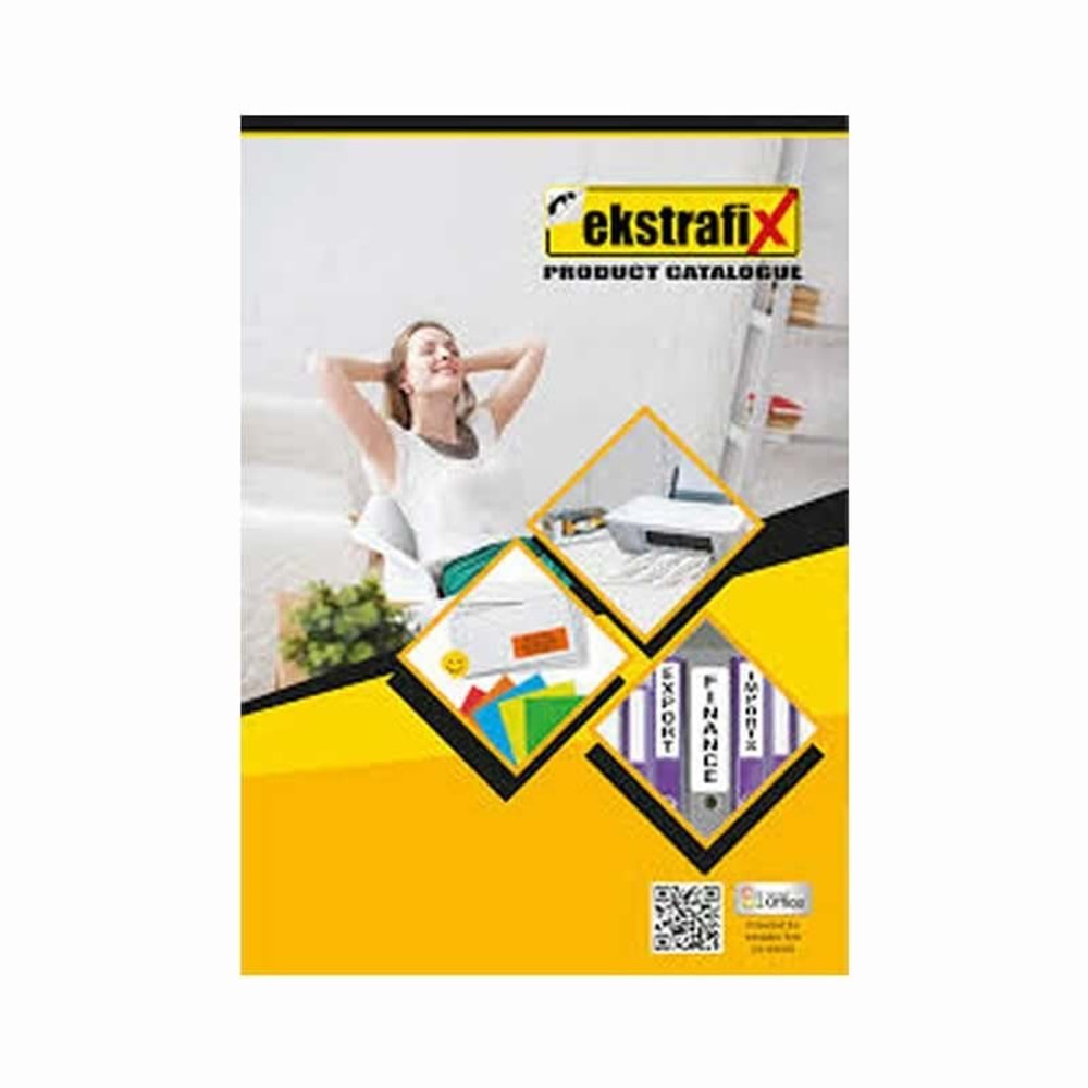 Ekstrafix Ofis Etiketi 30x12 mm 10 Lu Beyaz SC-013 B (1 Adet)