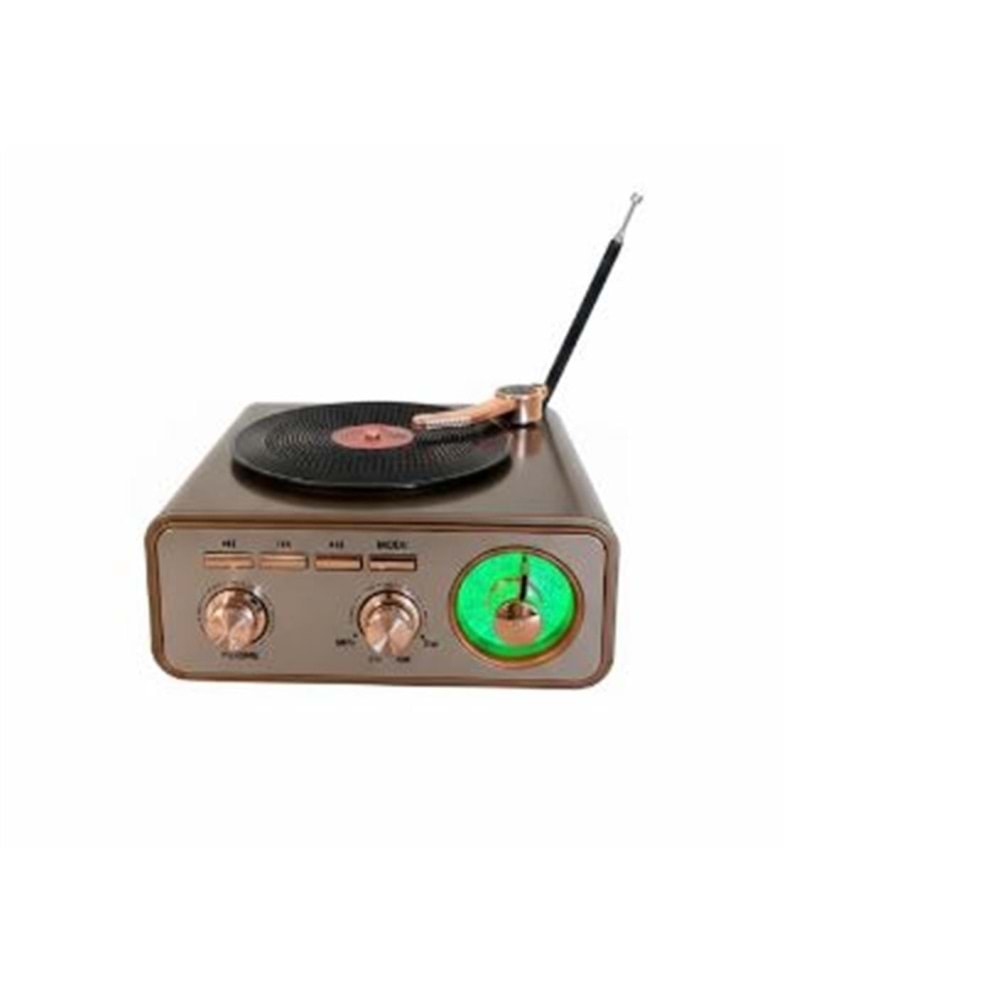 Everton Rt-713 Bluetooth Fm-Usb-Tf-Aux Şarjlı Nostaljik Radyo