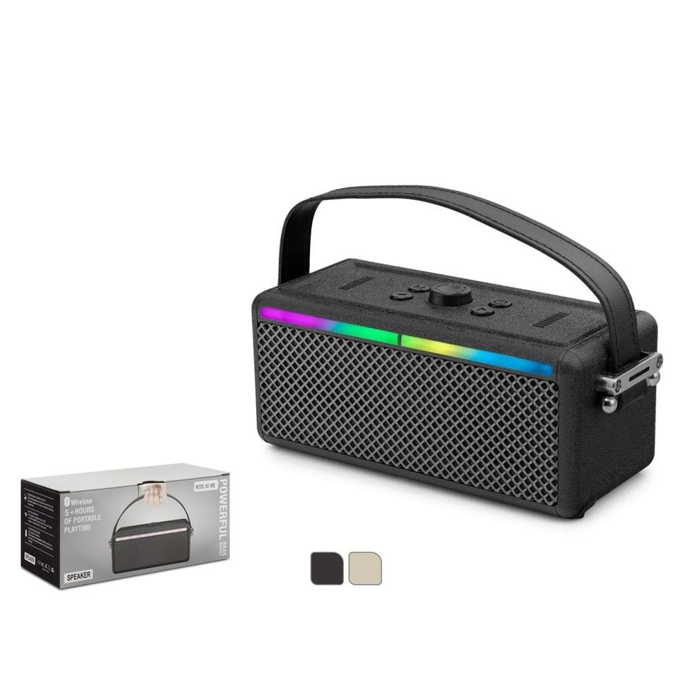 Hadron Siyah M82 Bluetooth Speaker 185-78-78MM