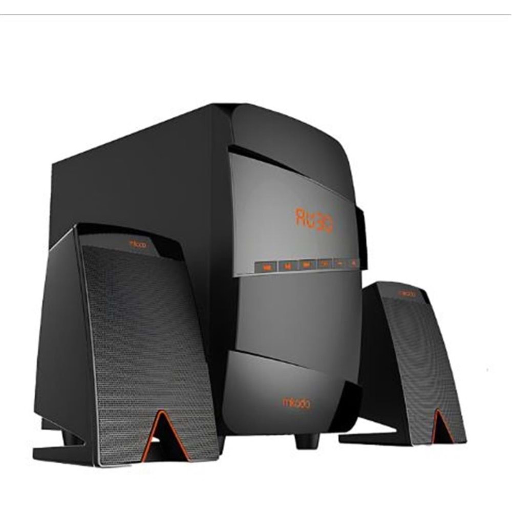 Mikado MD-671BT 2+1 40W RMS Siyah Usb+SD+Fm Destekli Multimedia Bluetooth Speaker