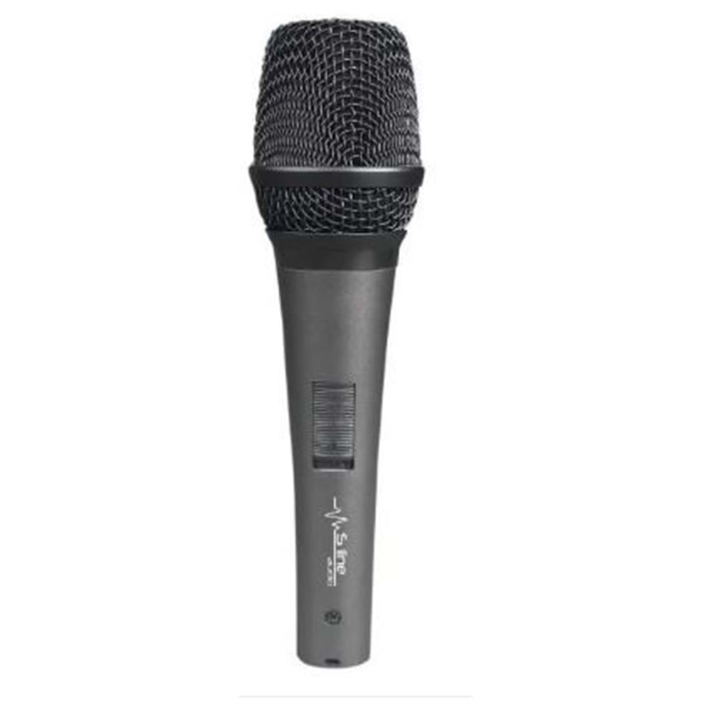 Sline T-MKE03 Audio Kablolu El Mikrofonu Yarı Metal Yarı Plastik