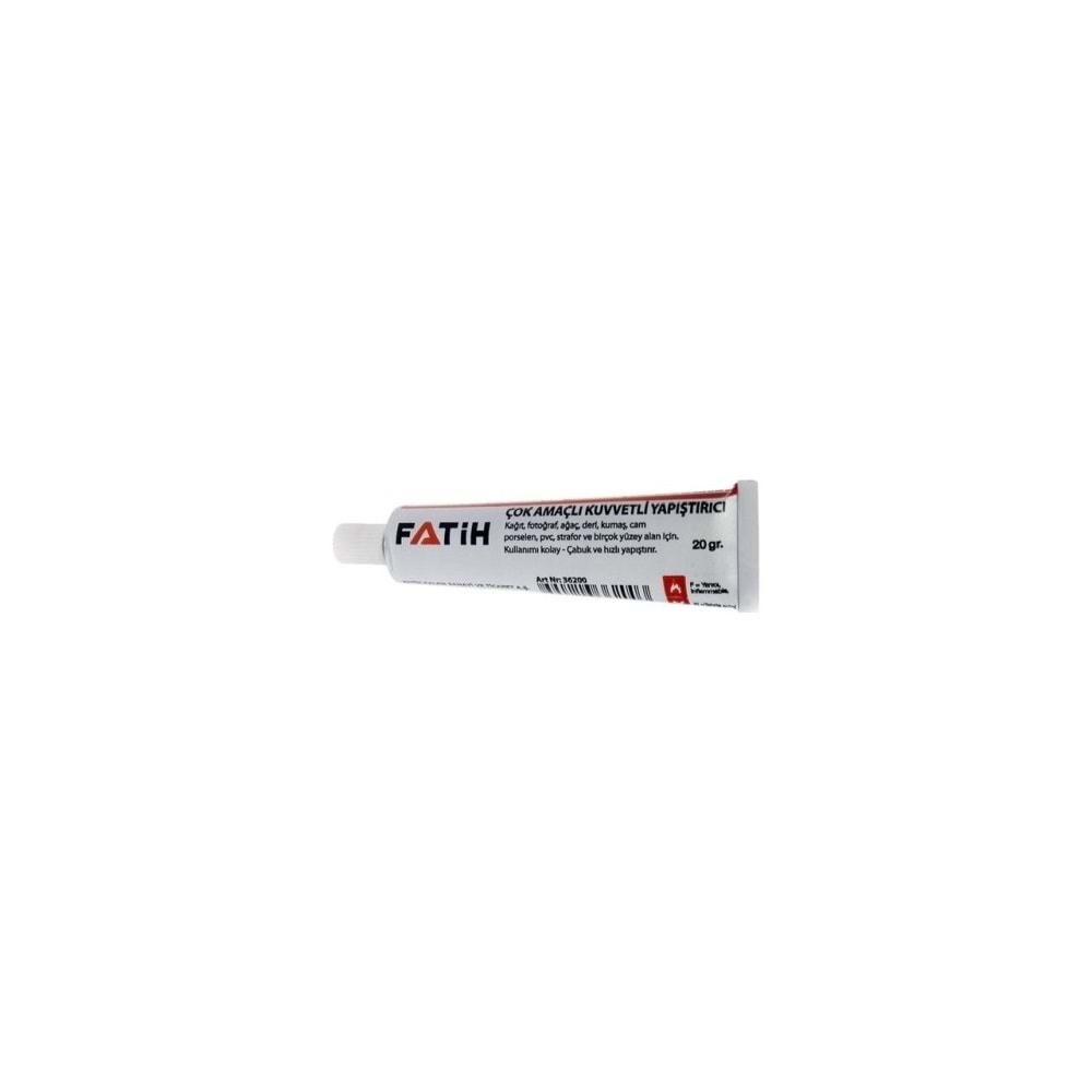 Fatih 20 gr Solventli Sıvı Yapıştırıcı (1 Adet)