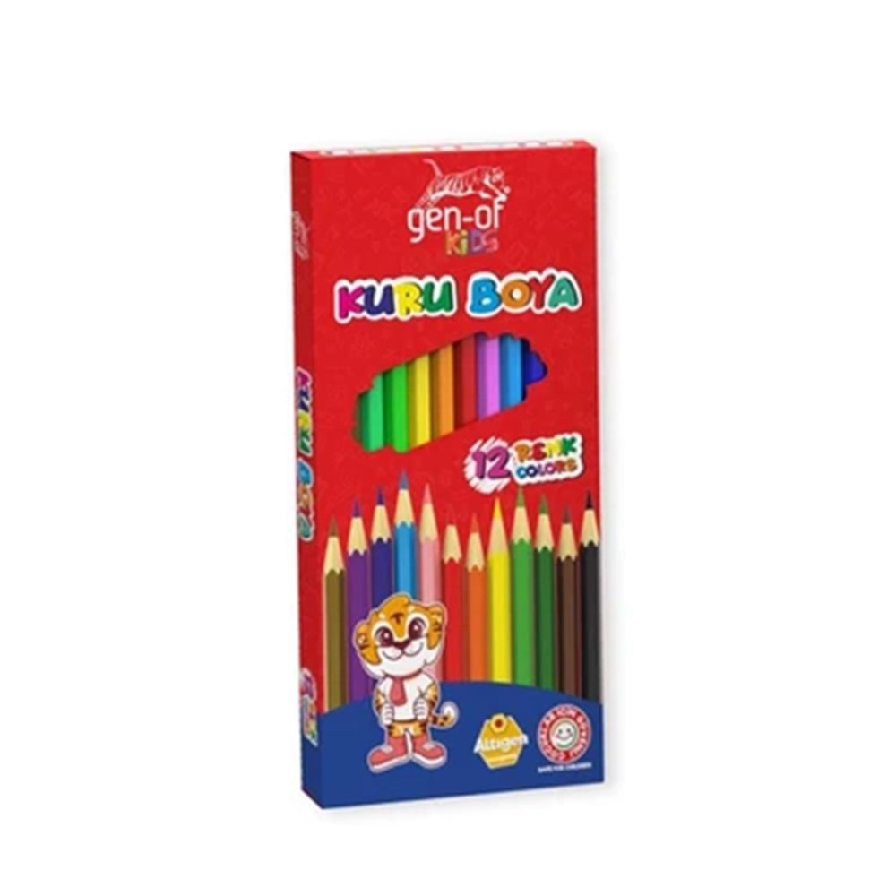 Gen-of Kuru Boya 12 Renk