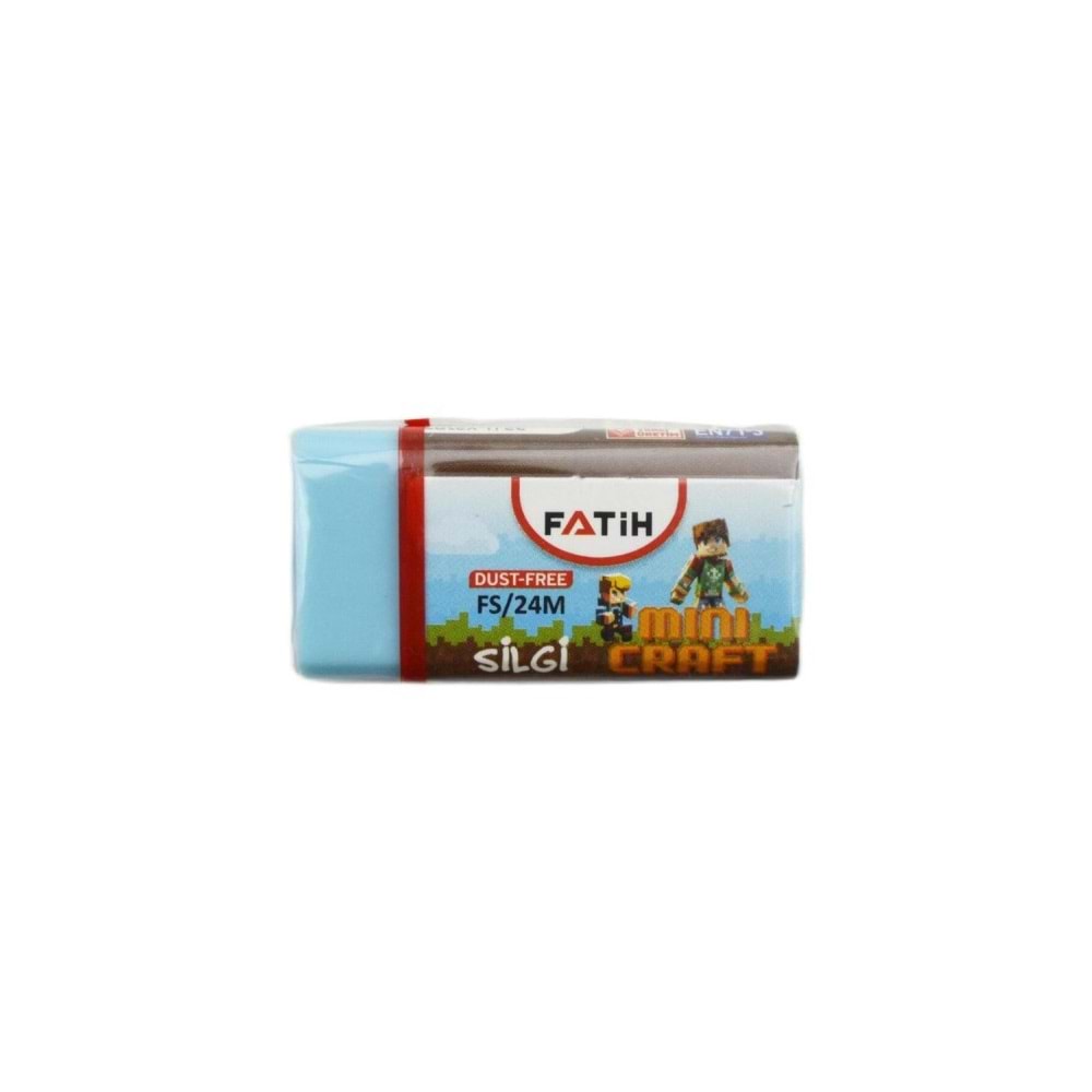 Fatih Sınav Silgisi Mavi M.craft Pvc Soft Fs24/m