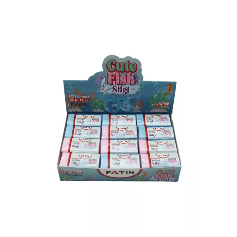 Fatih Silgi Cute Fish Pvc Soft FS24