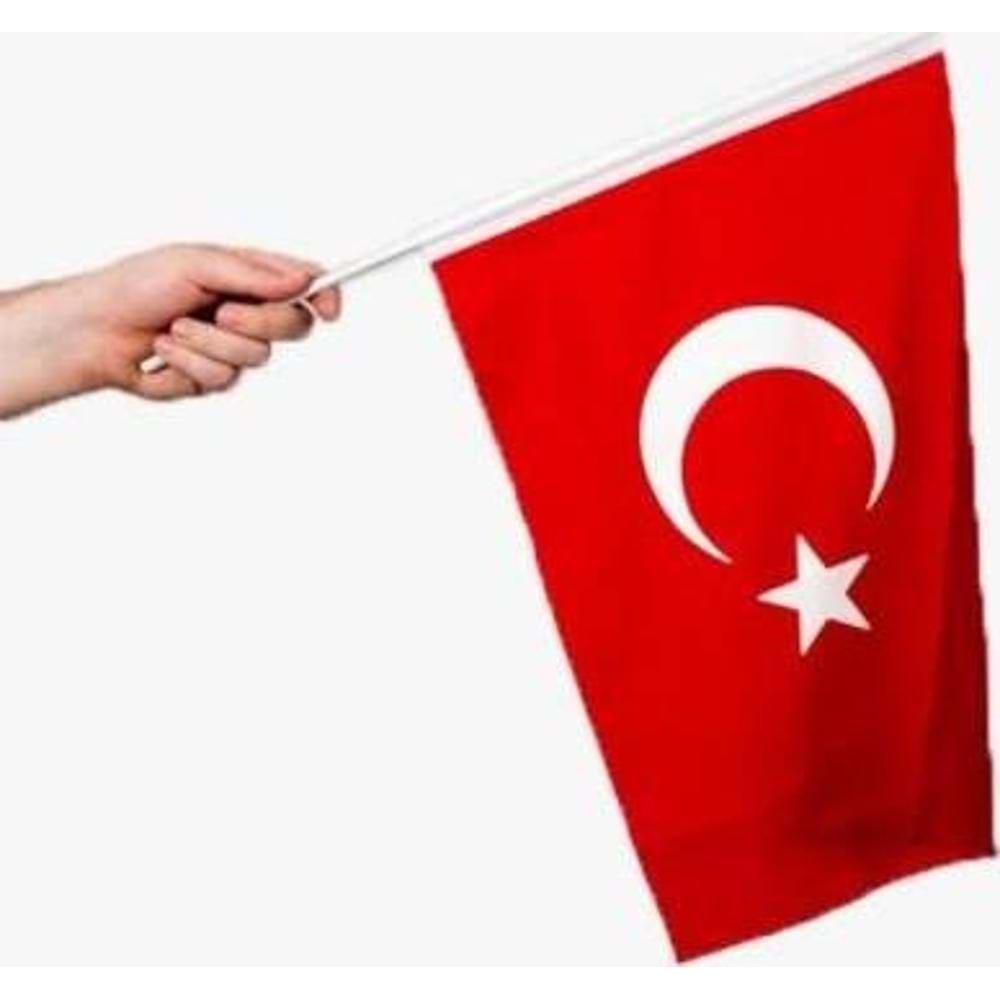 Vatan Bez Bayrak Sopalı 30x45 VT226 (1 Adet)