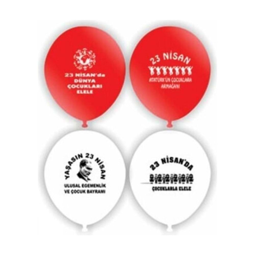 Vatan Balon 23 Nisan 100 Lü VT905