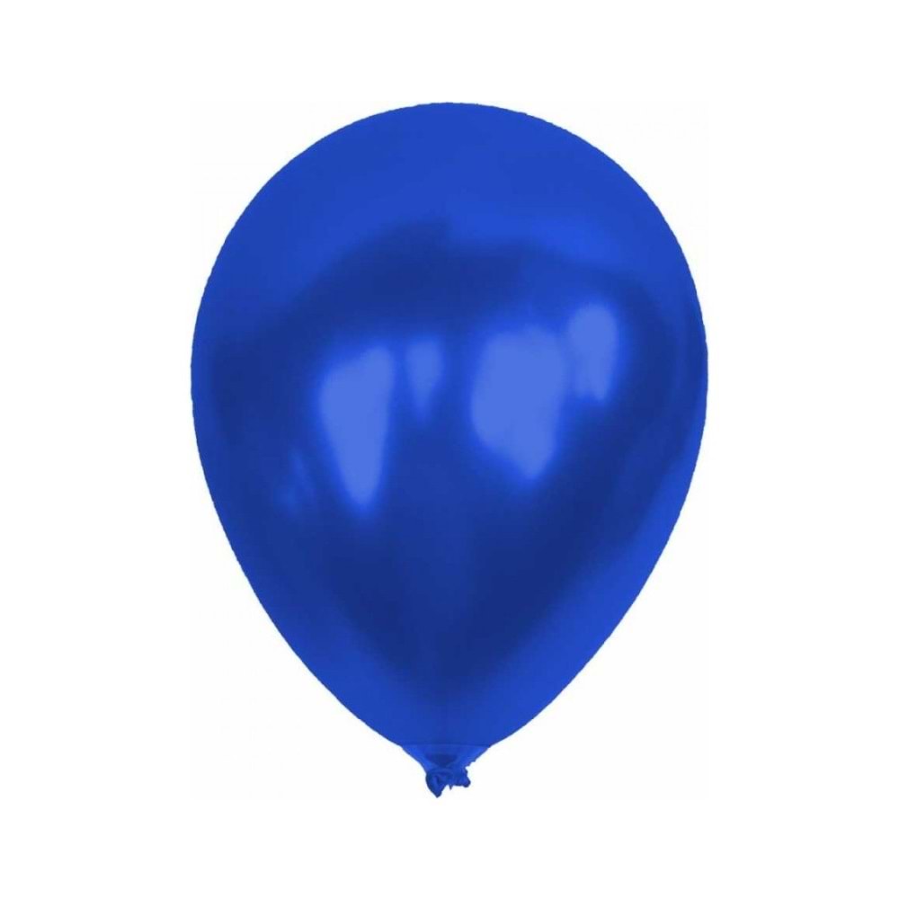 Vatan Balon Metalik Koyu Mavi 100 Lü VT335