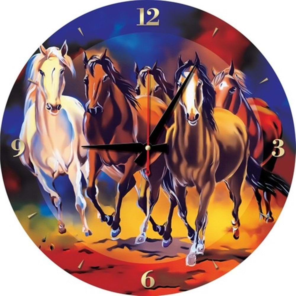 Art Puzzle 570 Parça Yılkı Atları Saat 5004