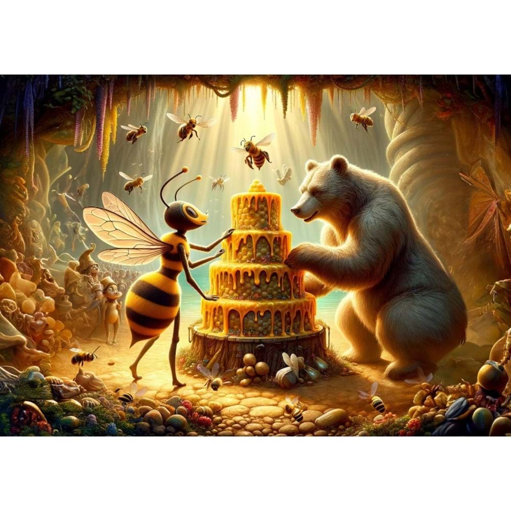 Art Puzzle 100 Parça Bal Pastası 35415